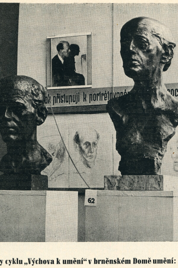 Reprodukce: Blok, časopis pro umění, ročník III, číslo 3, Brno 1948, P, s. 136.